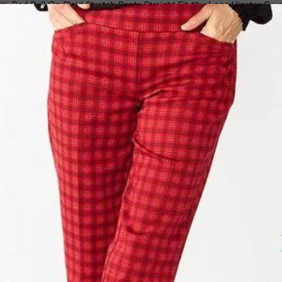 Croft & Barrow Woman's Effortless Stretch Pants Sz16 Cotton Blend Brand NWT - Picture 1 of 6